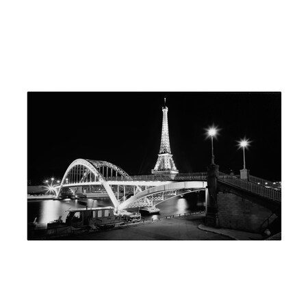 Trademark Fine Art Moises Levy 'Gate and Tower' Canvas Art, 18x32 ALI0052-C1832GG